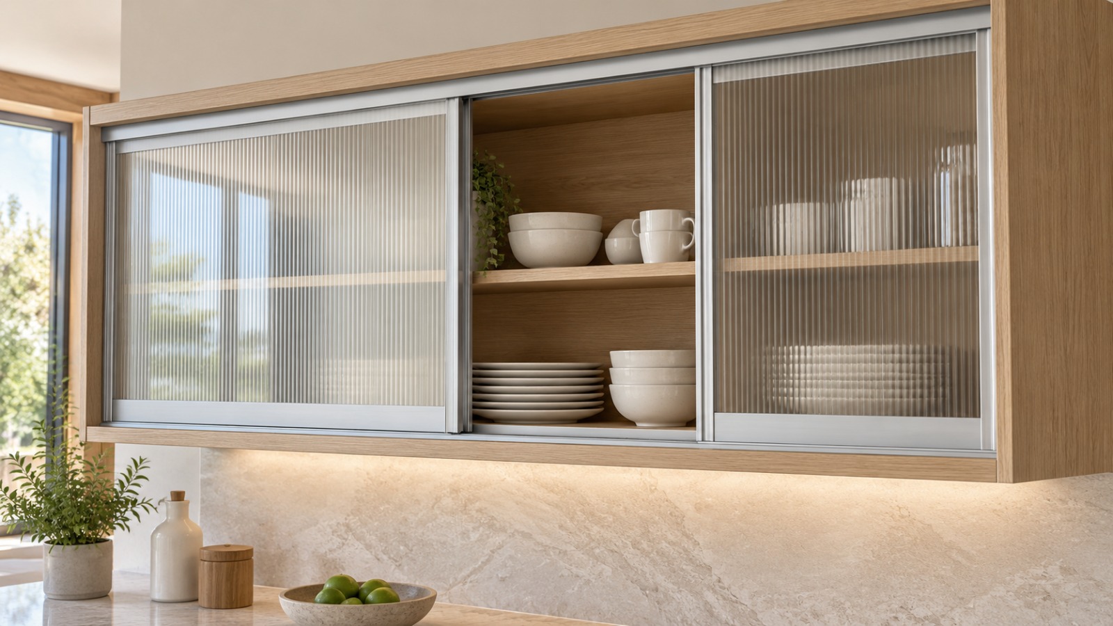 Profile Ușă Glisantă din Aluminiu